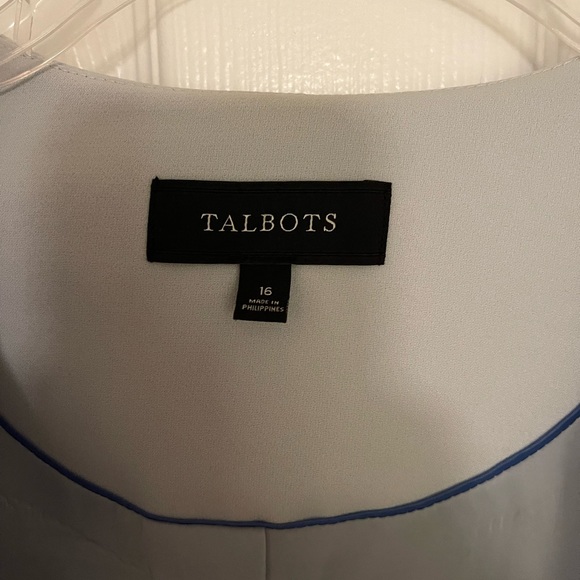 Blue Talbots Suit Jacket - Picture 4 of 5